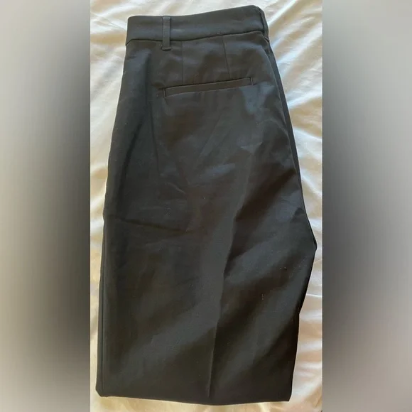 NWOT RLL black label dress pants highrise 4 black straight-leg - Picture 4 of 8